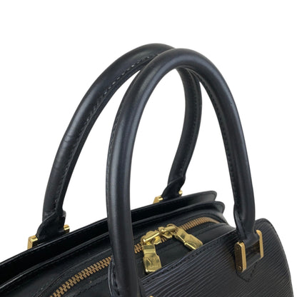 LOUIS VUITTON Epi Handbag Black Vintage dfb7ei