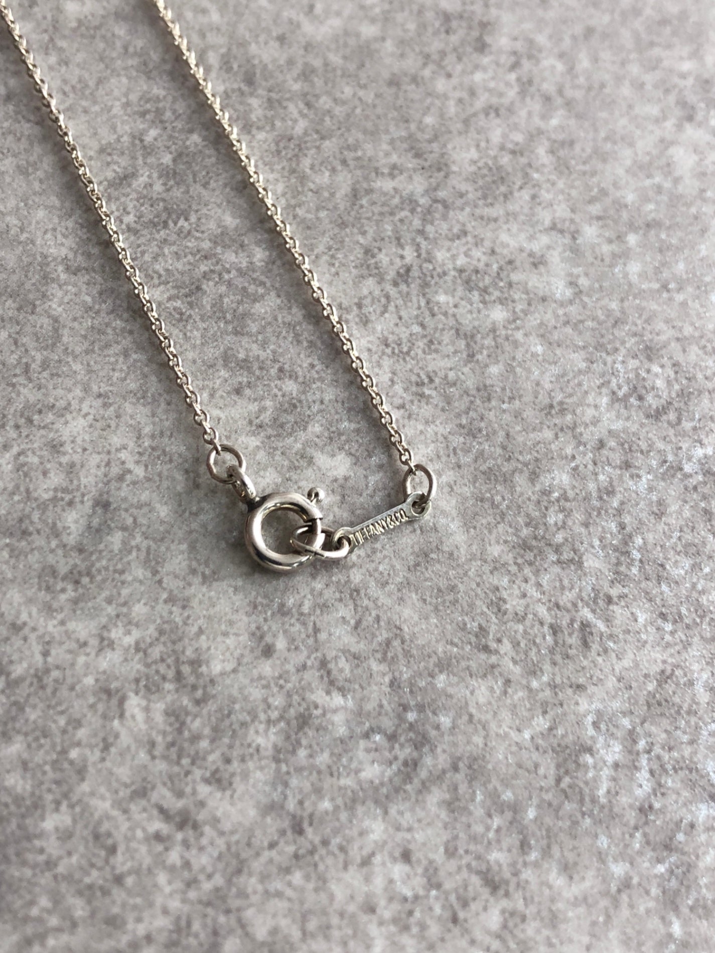 Tiffany & Co. SILVER925 Necklace Silver Vintage wk6cs5