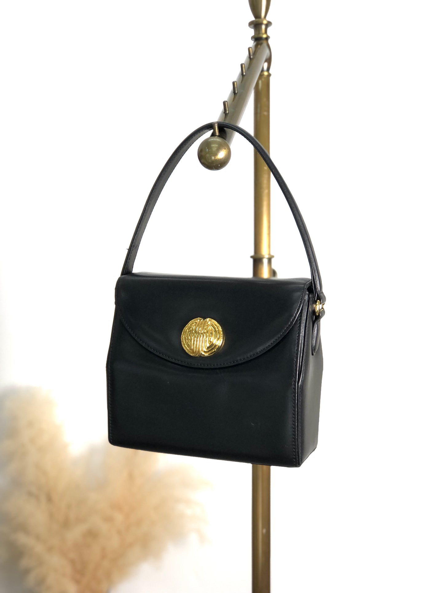 GIVENCHY Handbag Vanity bag Black Vintage tba8s3