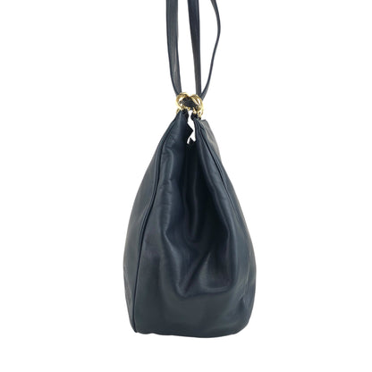 LOEWE Anagram Shoulder bag Navy Vintage ez7gu2