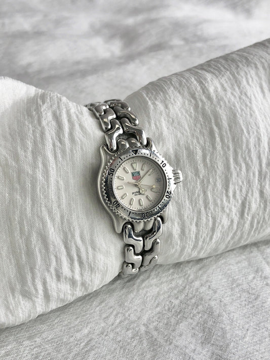 TAG HEUER Watch Silver S99.008 Vintage brgby6