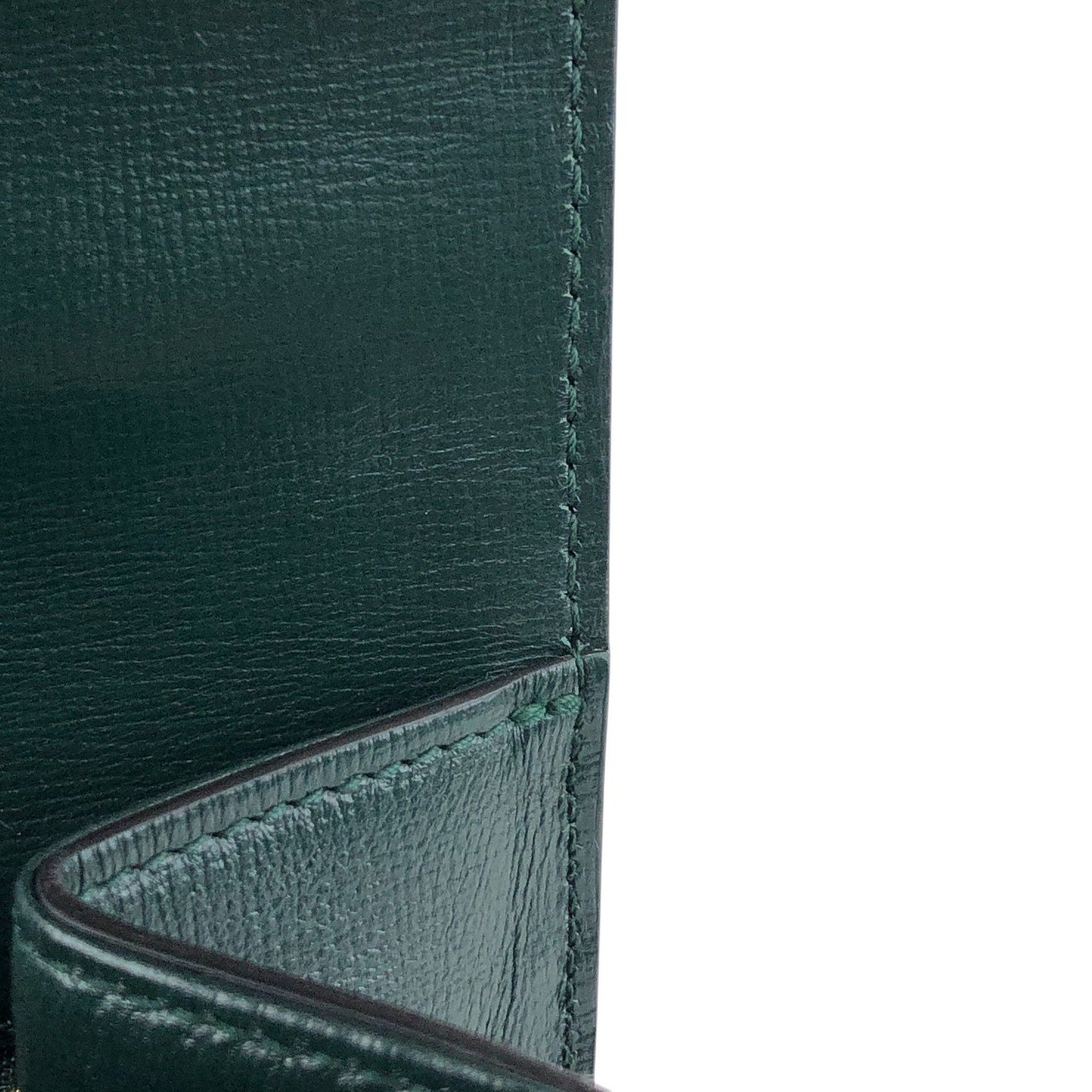 GUCCI Belt Motif Handbag Green Vintage 2vw4nm