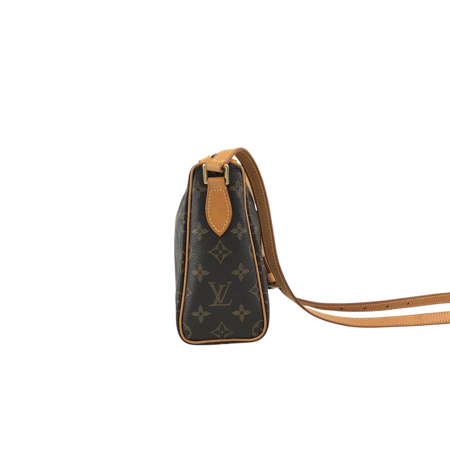 LOUIS VUITTON Monogram Shoulder bag Brown M51348 Vintage u4mwdk