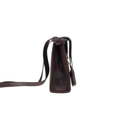 GUCCI Shoulder bag Brown Vintage imbphx