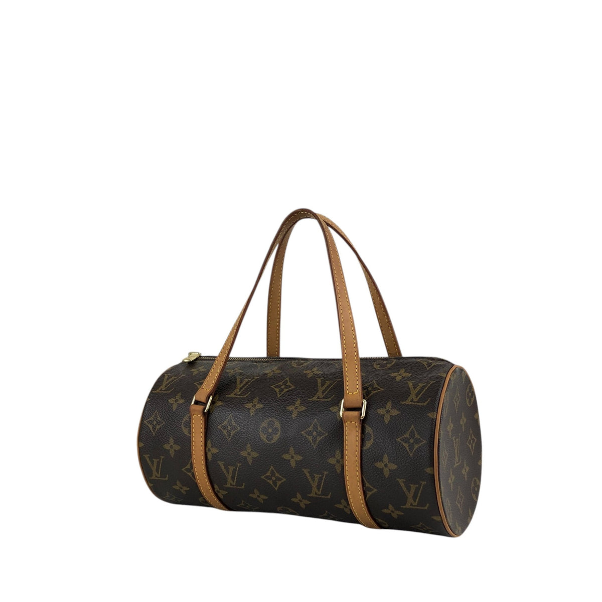 LOUIS VUITTON Monogram Handbag Brown M51386 Vintage nkwxhm