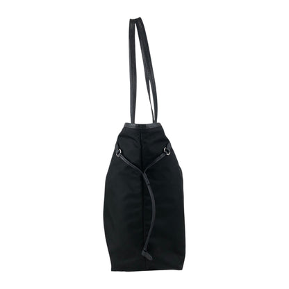 PRADA Logo Totebag Black Vintage tv4u47