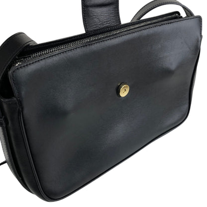 CELINE Triomphe Shoulder bag Black Vintage 5bs5ri