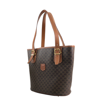 CELINE Macadam Blason Totebag Brown Vintage yvj7zp