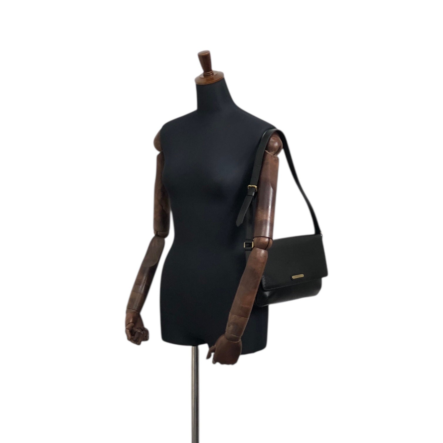 今季一番 bag Shoulder Logo BURBERRY Black 22iss2 Vintage ジャケット・アウター