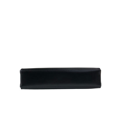 LOEWE Logo Shoulder bag Black Vintage unjut8