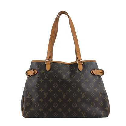 LOUIS VUITTON Monogram Handbag Brown M51154 Vintage y6xita