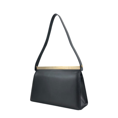 GUCCI Shoulder bag Gray Vintage tfg2zv