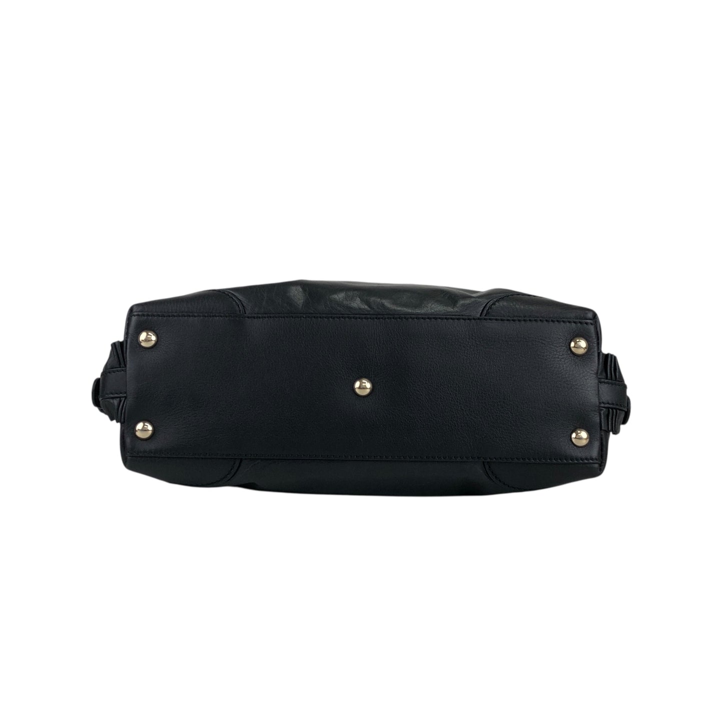 GUCCI Handbag Black Vintage ns25kt