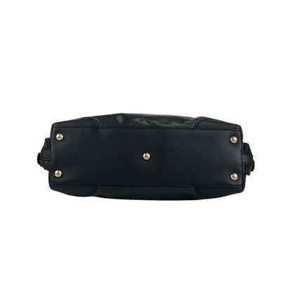 GUCCI Handbag Black Vintage ns25kt