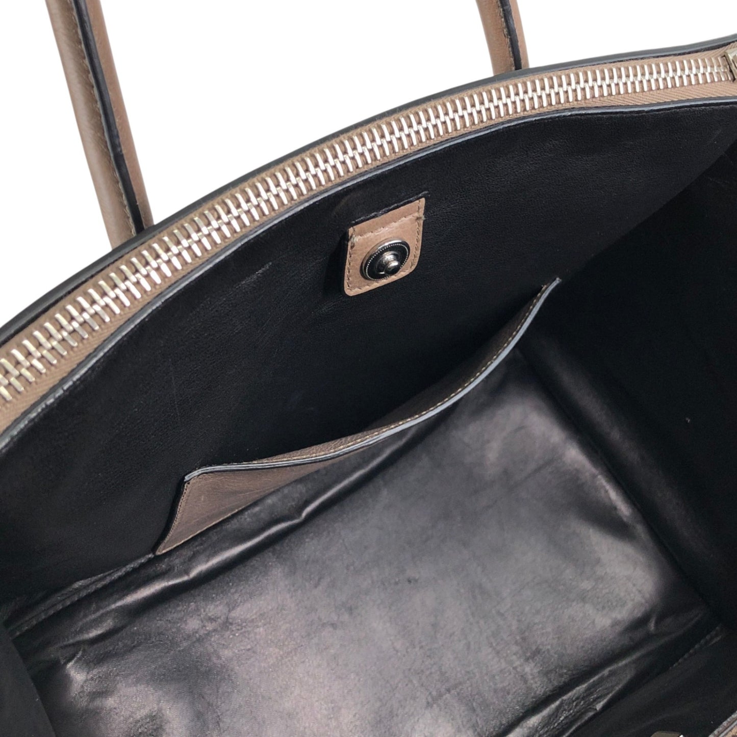 PRADA Triangle Logo Two-way Handbag Shoulder bag Brown Vintage miurph