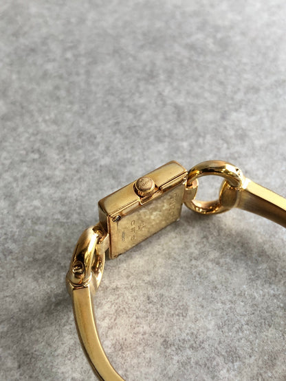 GUCCI Quartz Watch Gold Vintage gtrsvm