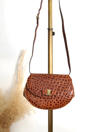 Salvatore Ferragamo Shoulder bag Brown Vintage 3nujzn