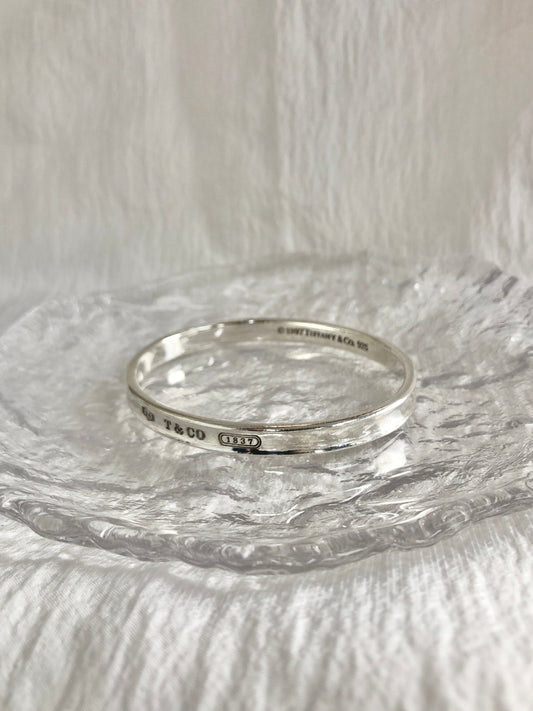 Tiffany & Co. SILVER925 Bangle Silver Vintage bc6hnn