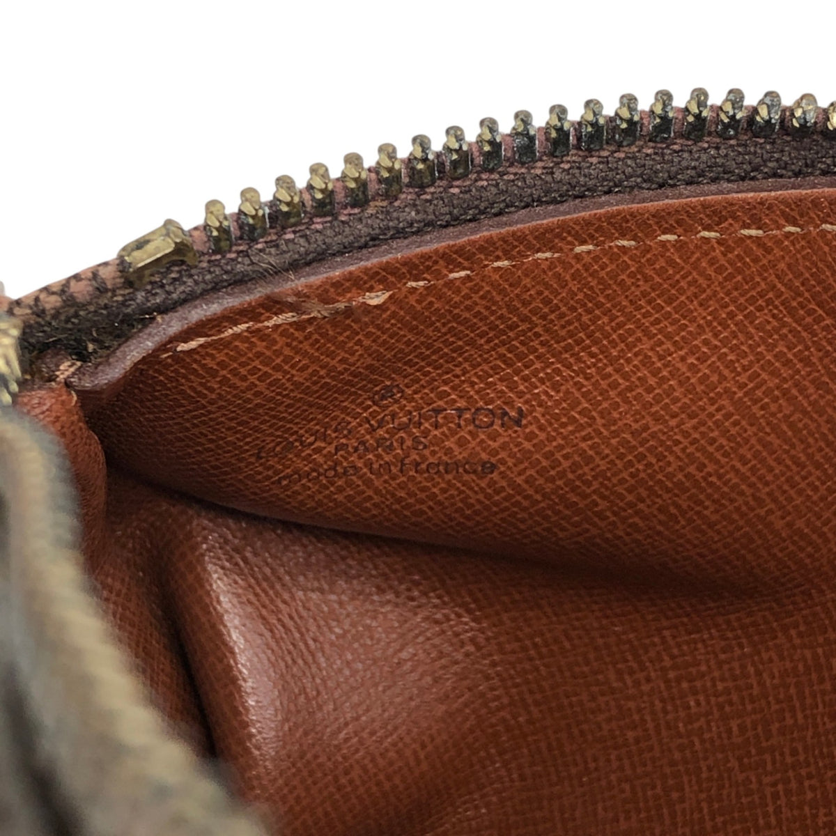LOUIS VUITTON Monogram Handbag Brown M51386 Vintage v8pnbm