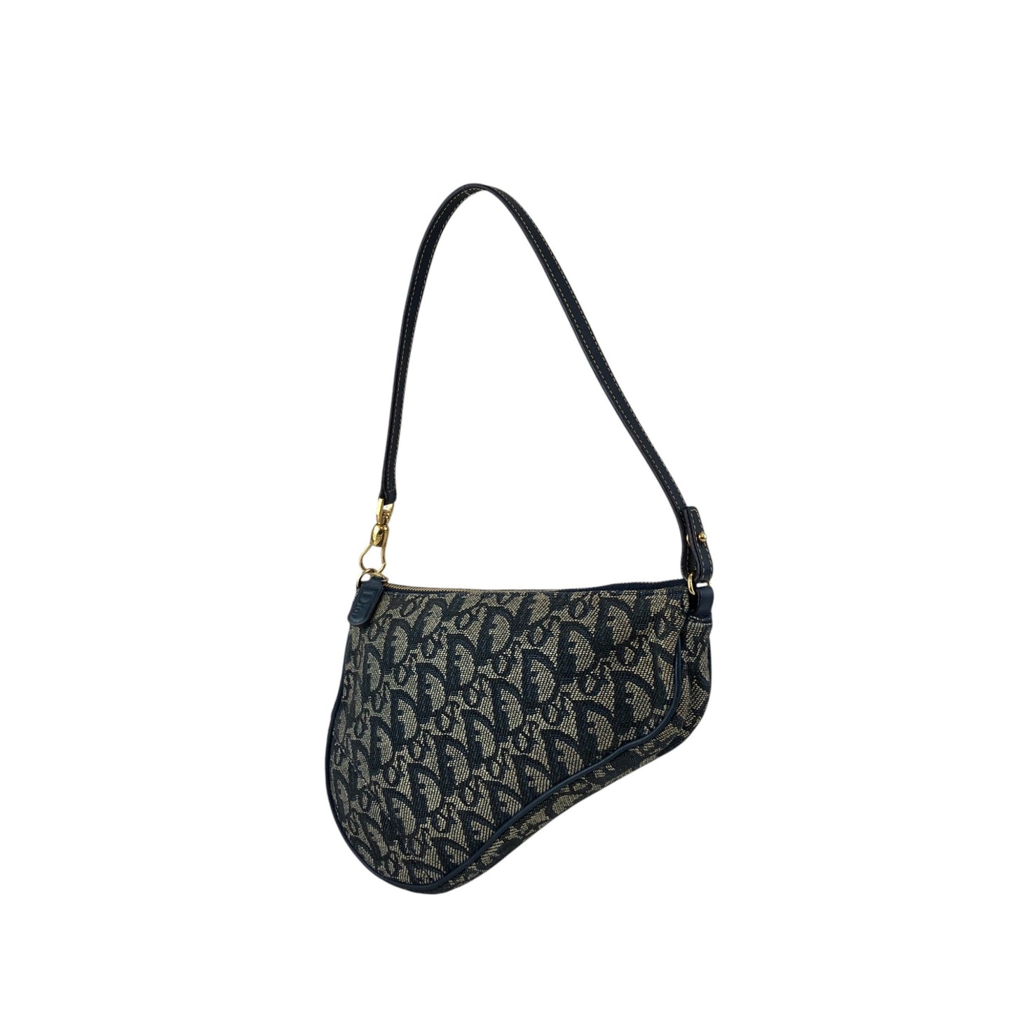 Christian Dior Trotter Shoulder bag Navy Vintage rdybbf