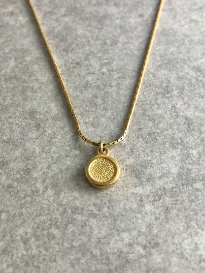 Christian Dior CD Logo Necklace Gold Vintage umrsia