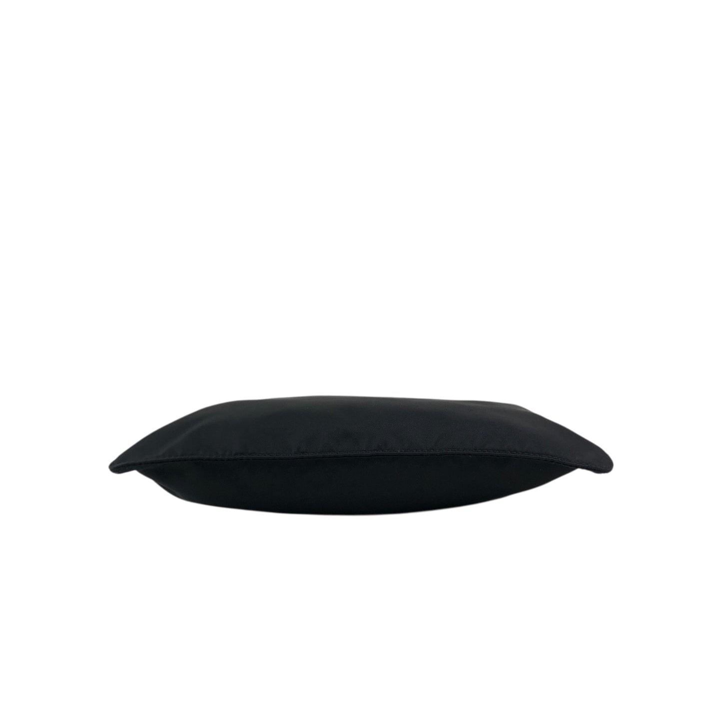 PRADA Tessuto Triangle Logo Shoulder bag Black Vintage ifhbwp