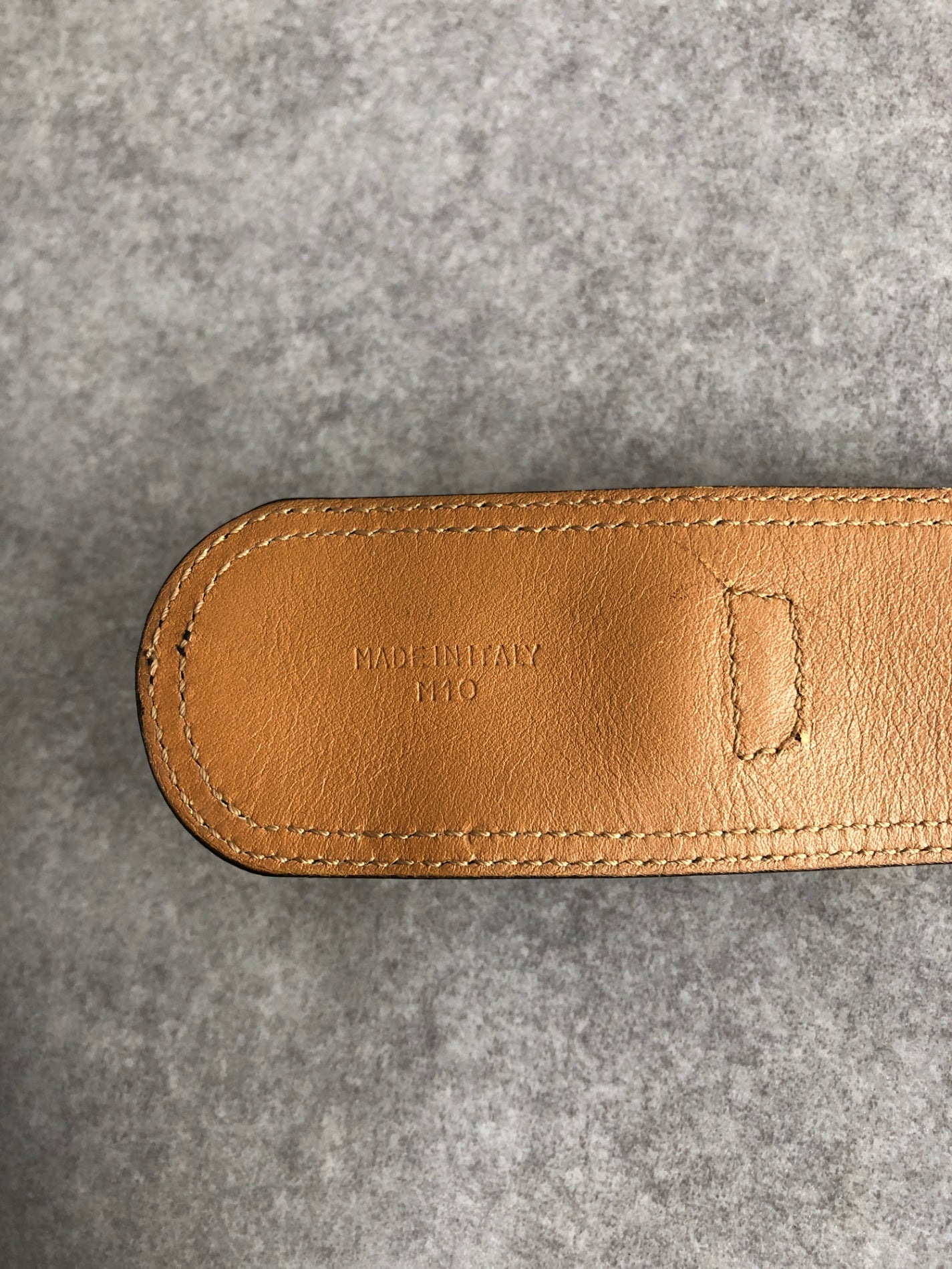 CELINE Horse Bit Belt Black Vintage 3xm745