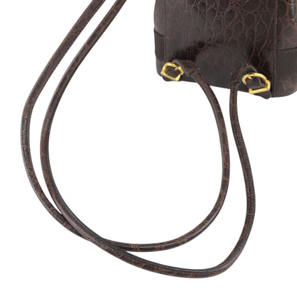 Salvatore Ferragamo Vala Backpack Brown Vintage 5t6wvc