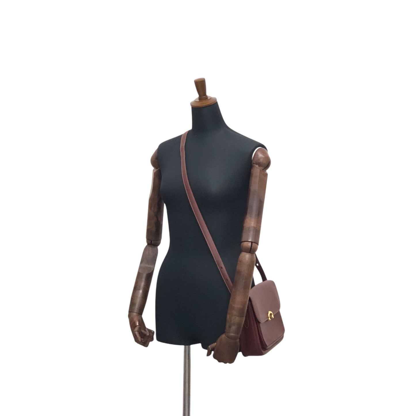 Cartier Shoulder bag Bordeaux Vintage p6hsiw