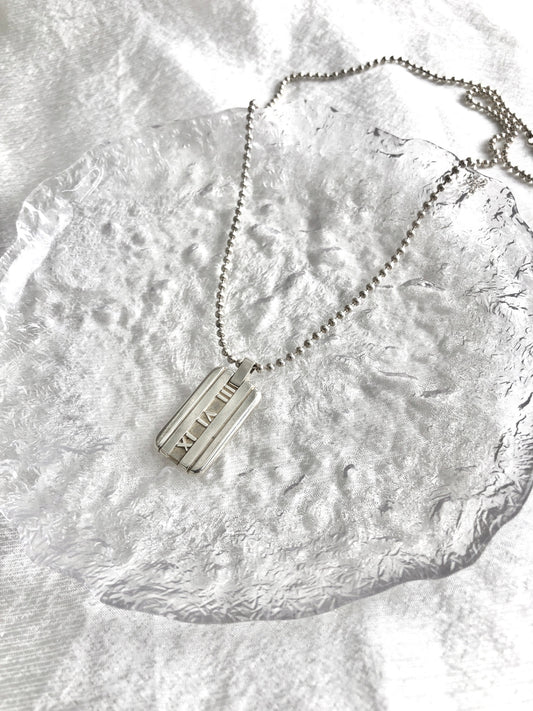 Tiffany & Co. Necklace Silver SILVERE 925 Vintage fxba3r