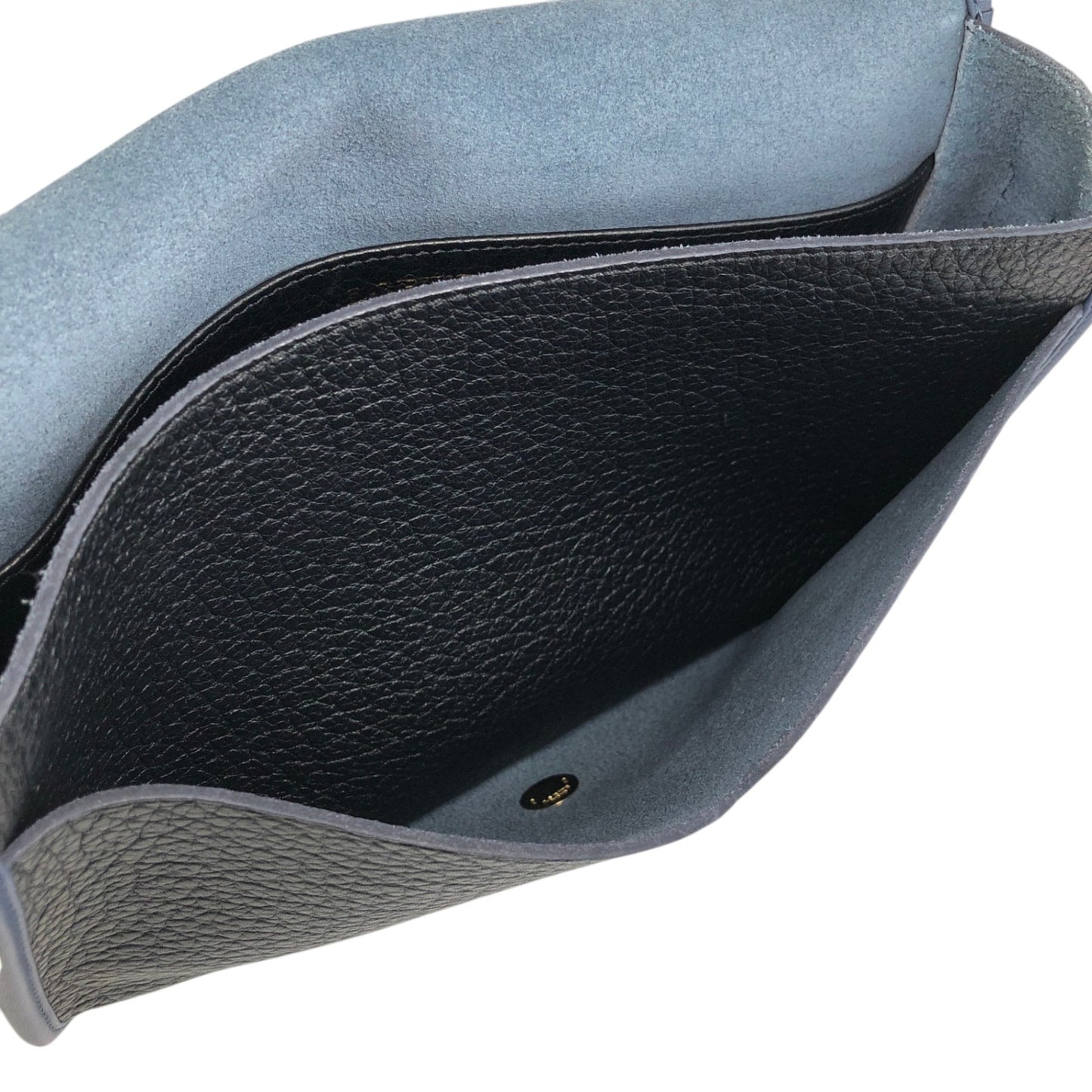 LOEWE Anagram Shoulder bag Navy×Black Vintage r7bby7