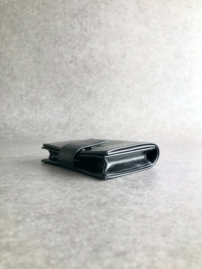 FENDI 折疊卡包 黑色 復古 ux3jin