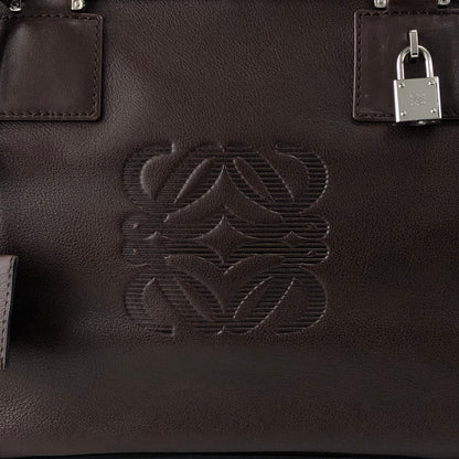 LOEWE Amazona36 Handbag Boston bag Brown Vintage a3rpfj