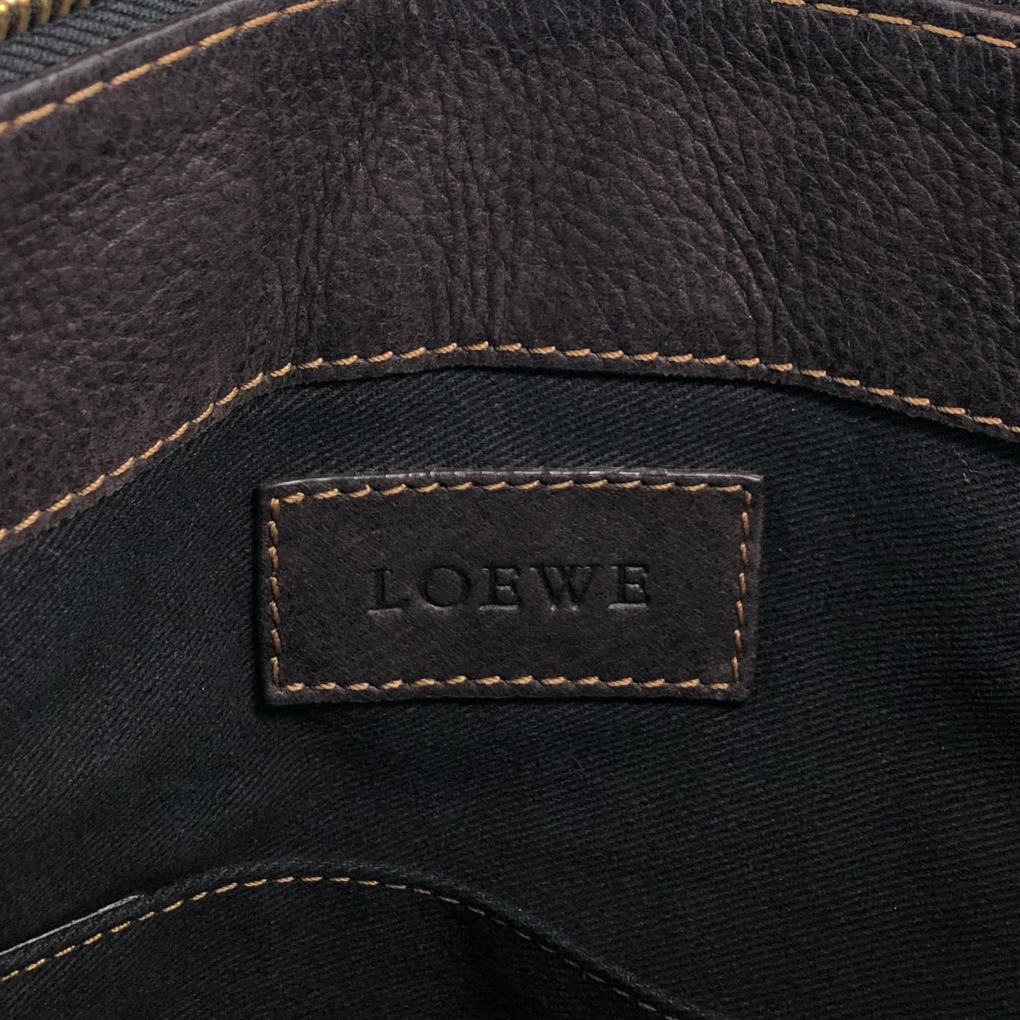 LOEWE Anagram Shoulder bag Indigo Vintage n8xae3