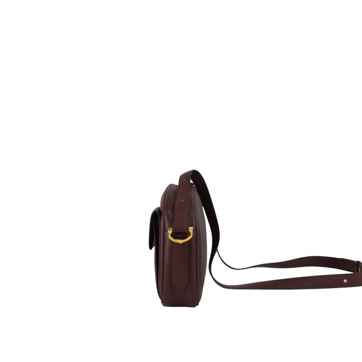 Cartier Logo Shoulder bag Bordeaux Vintage vfnedy