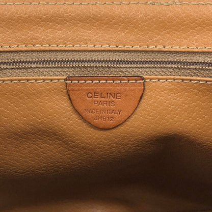 CELINE Macadam Blason Shoulder bag Brown Vintage hpe7an
