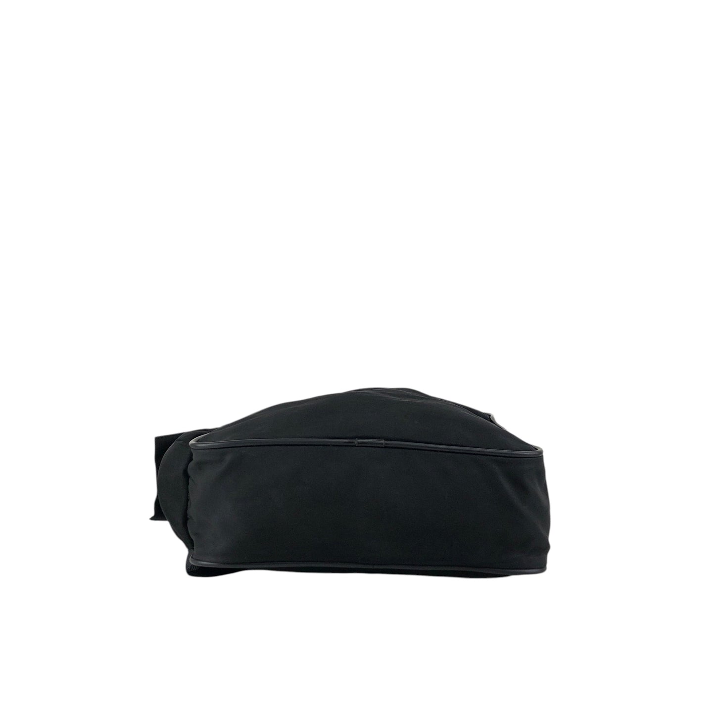 PRADA Tessuto Triangle Logo Sling bag Black Vintage p8ymye