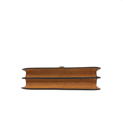 CELINE Gancini Handbag Camel Vintage 847in7