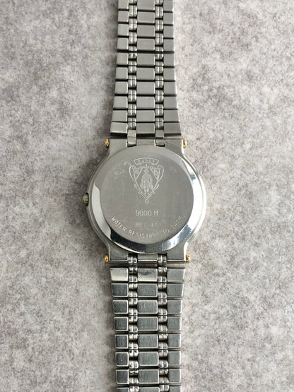 GUCCI Watch Silver 9000M Vintage kyaj5a