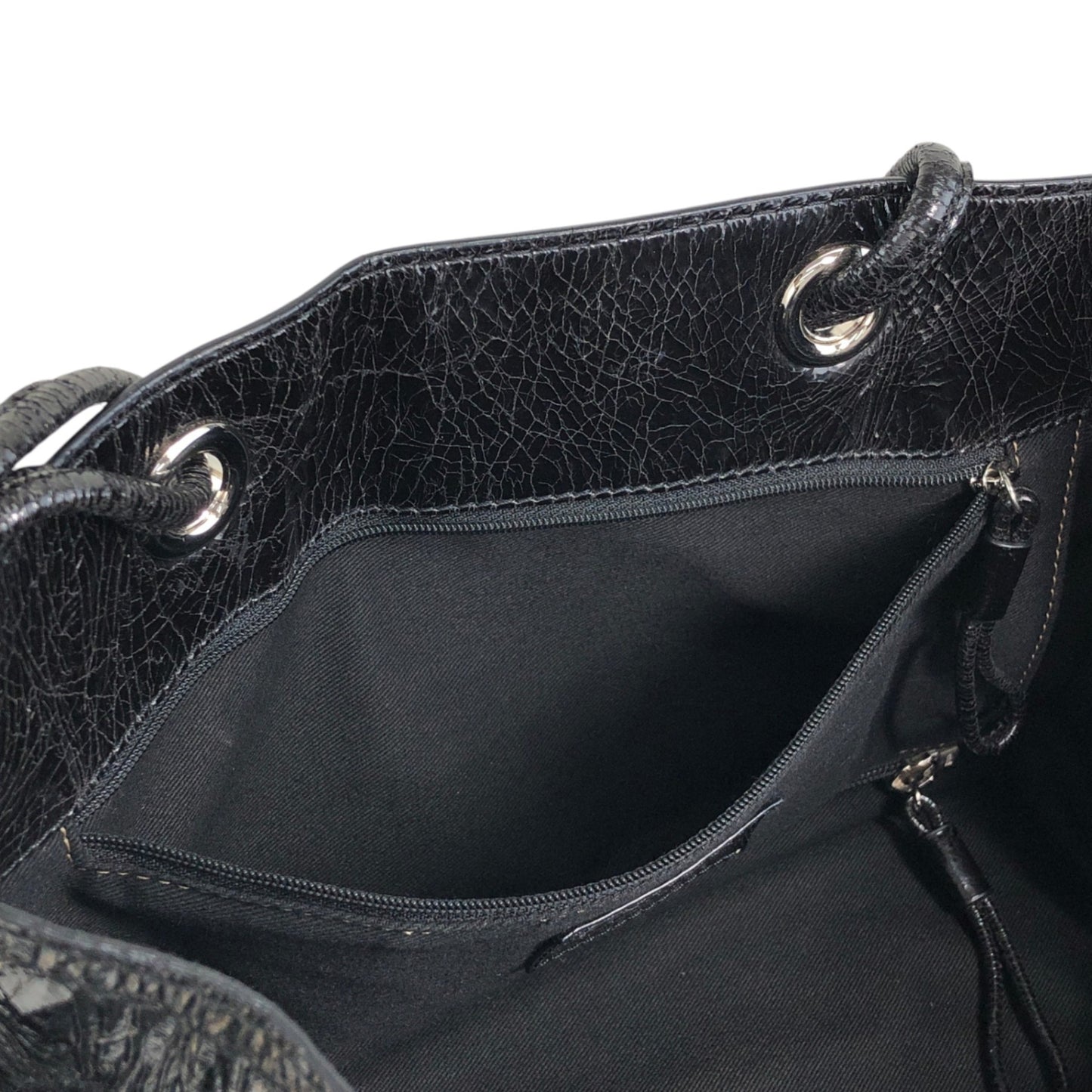 LOEWE Anagram Handbag Totebag Black Vintage n7ecge