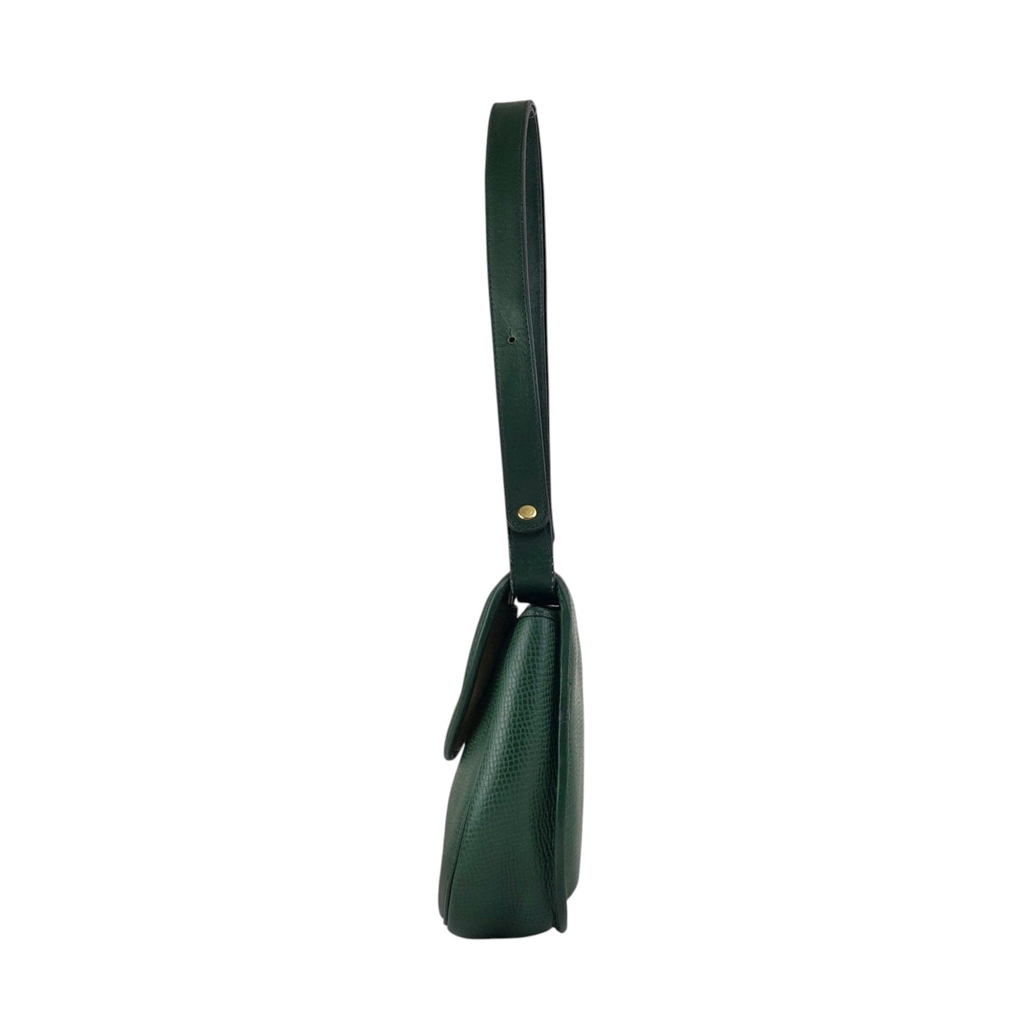 Christian Dior CD Logo Shoulder bag Green Vintage gi6xyr