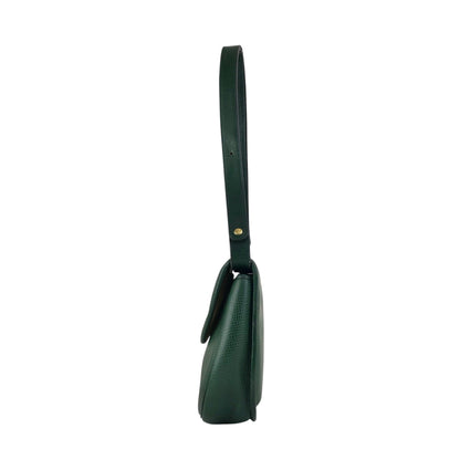 Christian Dior CD Logo Shoulder bag Green Vintage gi6xyr