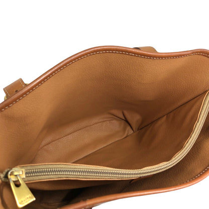 CELINE Macadam Blason Handbag Totebag Brown Vintage yemzhg