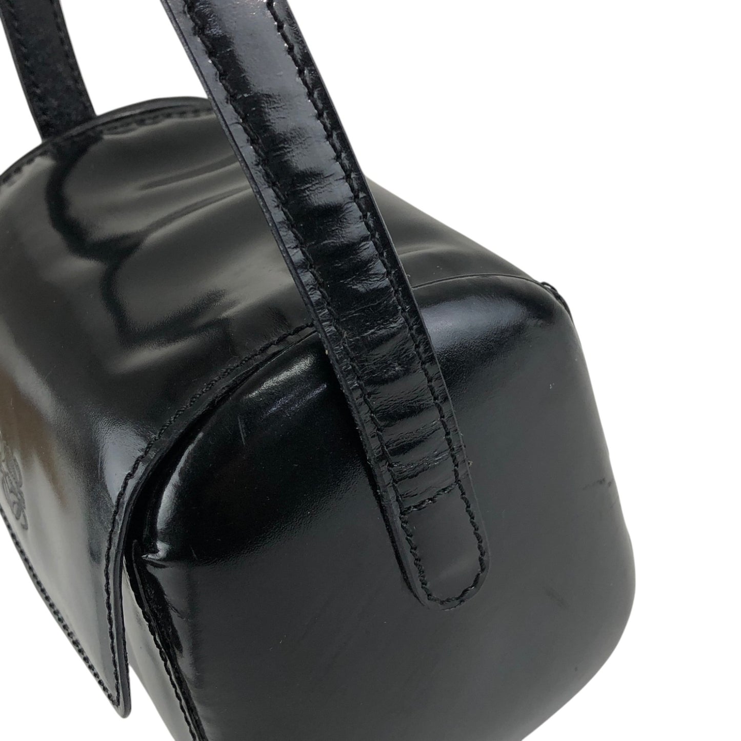 LOEWE Anagram Small Shoulder bag Black Vintage yt7pzh