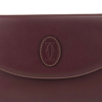 Cartier Shoulder bag Bordeaux Vintage jasskc
