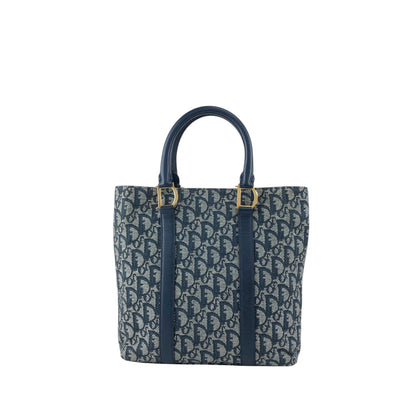 Christian Dior Trotter Totebag Navy Vintage ysuxts