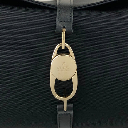 GUCCI Jackie Shoulder bag Black Vintage 8e828u