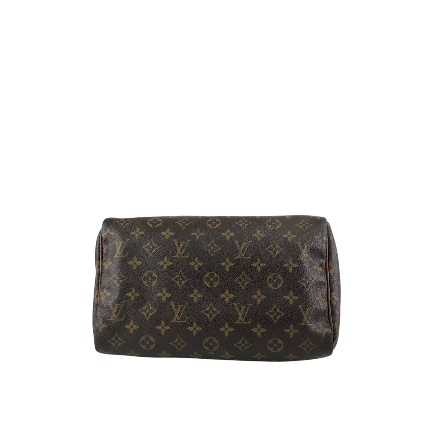 LOUIS VUITTON Monogram Handbag  Boston bag Brown Vintage 46eajv