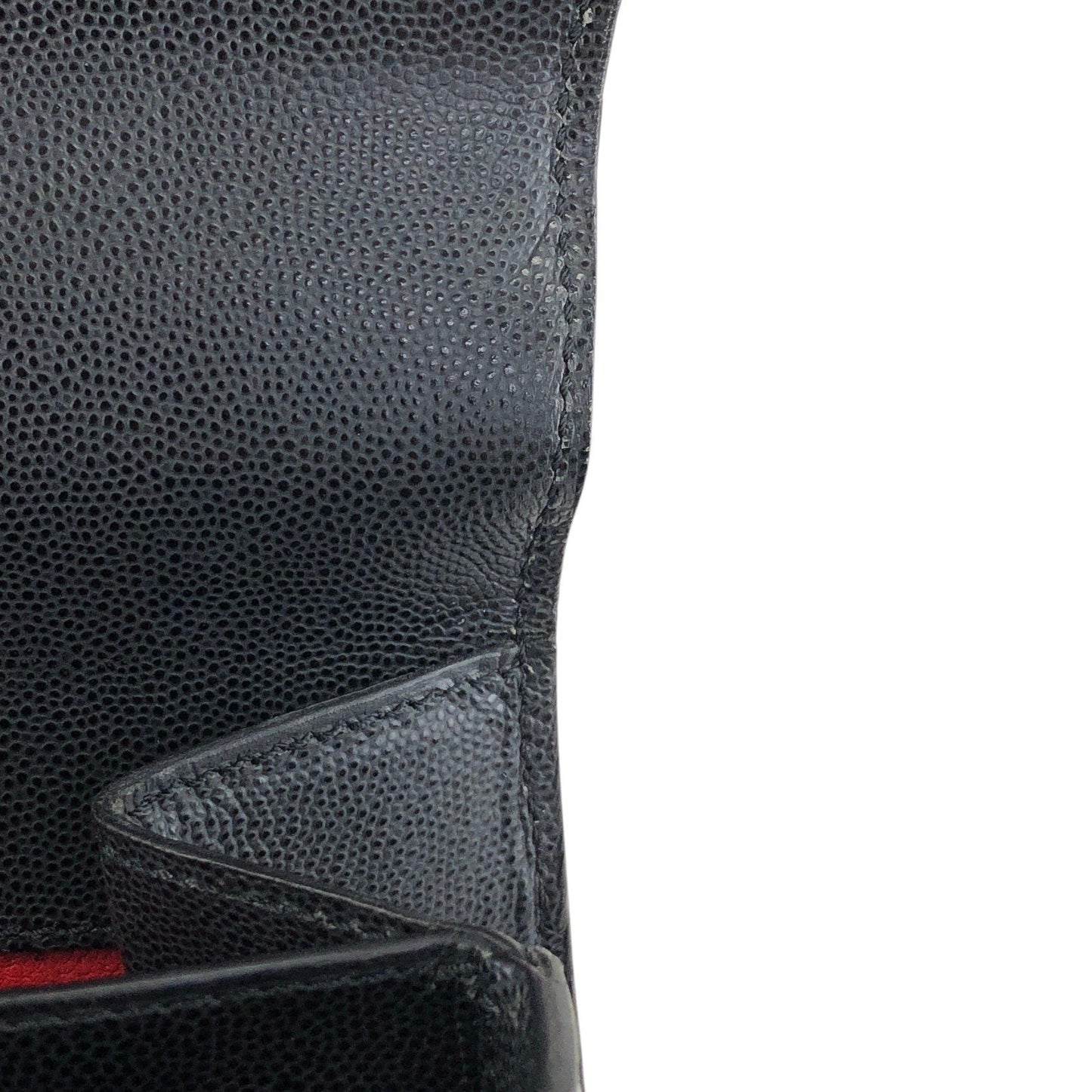 CELINE Circle Logo Shoulder bag Black Vintage eefby6