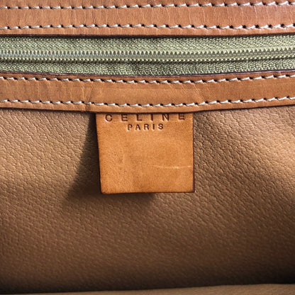 CELINE Macadam Totebag Brown Vintage iticcu